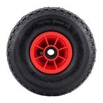 Bolderkarwiel / luchtbandwiel 3.00-4 BUDGET met rode velg, Auto-onderdelen, Banden en Velgen, Ophalen of Verzenden, Nieuw