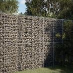 vidaXL Schanskorf 100x100x200 cm gegalvaniseerd ijzer, Verzenden, Nieuw, Metaal