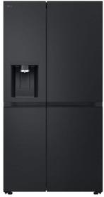 LG GSLE81EPBD | Amerikaanse koelkast | Zwart, Ophalen of Verzenden, Zo goed als nieuw