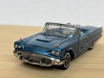 Franklin Mint 1:43 - Model cabriolet - Ford Thunderbird Blue, Hobby en Vrije tijd, Modelauto's | 1:5 tot 1:12, Nieuw