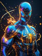 Naro - Canvas [L] - Blue & Gold Web Guardian