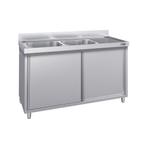 GGM Gastro | Spoelbakkast ECO - 1600x700mm - met 2 |, Zakelijke goederen, Horeca | Keukenapparatuur, Verzenden, Nieuw in verpakking