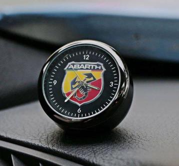 Exclusief Fiat Abarth Klokje | Verlicht | Inclusief Doosje beschikbaar voor biedingen