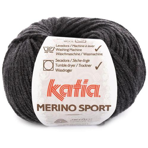 Katia Concept Merino Sport - 402 antracietgrijs - Wol Gare, Hobby en Vrije tijd, Breien en Haken, Ophalen of Verzenden