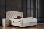Opberg Boxspring Aurora - Beige, Verzenden, Nieuw, Beige, Modern