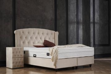 Opberg Boxspring Aurora - Beige beschikbaar voor biedingen