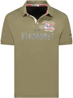 Geographical Norway Expedition Heren Polo Katoen Kason Kaki, Kleding | Heren, Polo's, Verzenden, Nieuw