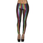 Regenboog Legging Metallic, Verzenden, Nieuw