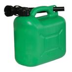 Silverline Groene plastic brandstof jerrycan - 5 liter -..., Ophalen of Verzenden, Nieuw