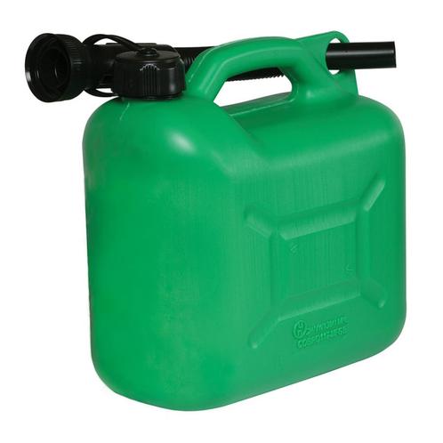 Silverline Groene plastic brandstof jerrycan - 5 liter -..., Auto diversen, Autogereedschap, Nieuw, Ophalen of Verzenden