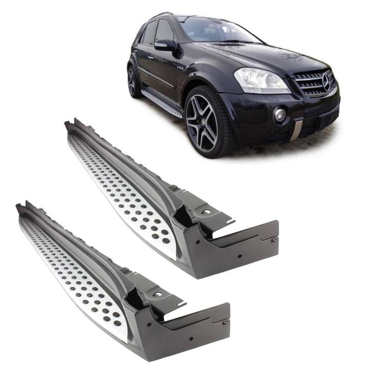 Running boards | Mercedes-Benz | M-Klasse ML W164 2005-2010, Auto diversen, Tuning en Styling, Verzenden