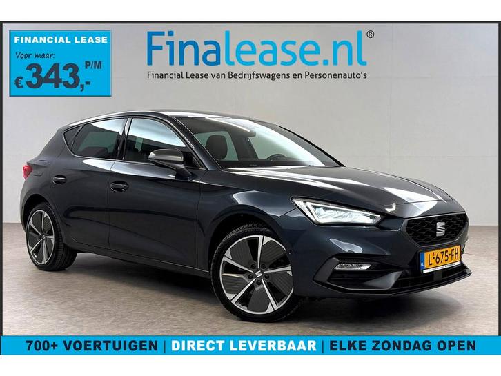 SEAT Leon 1.4 TSI eHybrid PHEV FR SOH 89% 150PK Sfeer Clima, Auto's, Seat, Lease, Automaat, Overige carrosserieën, Hybride Elektrisch/Benzine