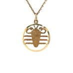 Gouden kreeft hanger 14 krt, Ophalen of Verzenden, Nieuw