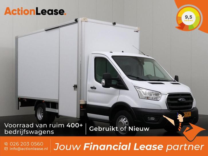 Ford Transit Bakwagen L5 H1 2020 Diesel Handgeschakeld, Auto's, Ford, Dealer onderhouden, Te koop, Zwart, Handgeschakeld, Financial lease