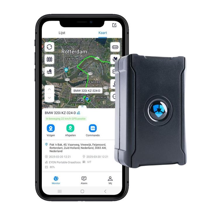 NIEUW - GPS Magneet tracker zonder kosten - Eyon portable, Auto diversen, Anti-diefstal, Nieuw, Verzenden