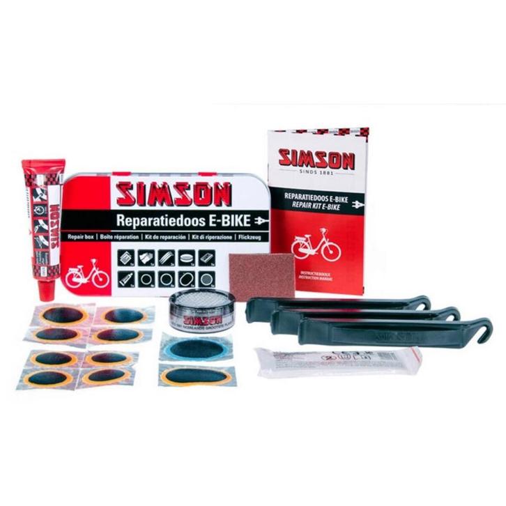 Simson Complete reparatieset e-bike - voorgevormde pleist..., Fietsen en Brommers, Fietsonderdelen, Algemeen, Band, Nieuw, Ophalen of Verzenden