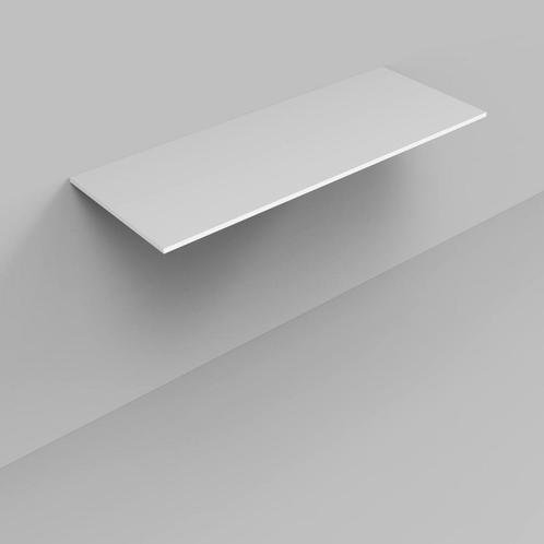 Topblad BWS Marble 120,5x46x1,5 cm Mat Wit Marmer, Doe-het-zelf en Verbouw, Sanitair, Overige typen, Nieuw, Ophalen of Verzenden