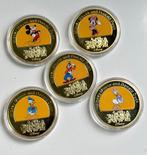 Themacollectie - Prachtige collectie van 5 Disney vergulde, Nieuw