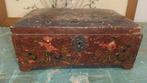 Kist - Hout - Oude Venetiaanse doos, Antiek en Kunst, Curiosa en Brocante