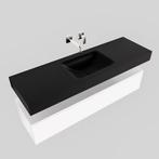 Badkamermeubel AQS Ibiza 150 cm Mat Wit Solid Surface, Ophalen of Verzenden, Nieuw