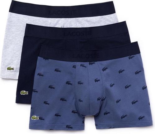 Lacoste Heren 3-pack Trunk - XS - Multi, Kleding | Heren, Ondergoed, Verzenden