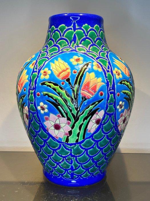 Keramis, Keramis Boch, Boch Frères - Charles Catteau - Vaas, Antiek en Kunst, Antiek | Glas en Kristal