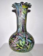 Murano - Vaas - Glas - Kleurige aventurijnlinten