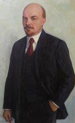 Yuri Alexandrovich Smirnov (1925-1998) - Ritratto di Lenin, Antiek en Kunst