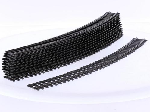 Schaal H0m Bemo 4294 507 gebogen rails 30° R=520 mm doos..., Hobby en Vrije tijd, Modeltreinen | H0, Gelijkstroom, Overige typen