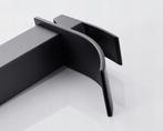 Design zwarte wastafelkraan - messing en keramische kop, Ophalen of Verzenden, Nieuw