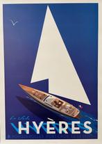 Monsieur Z - Affiche de Tourisme Hyères - Le Voilier