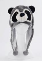 Muts Flappen Grijze Wasbeer Laplander met Oortjes Raccoon Be, Ophalen of Verzenden, Nieuw