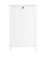 Smalle Badkamerkast met Kantelbare Wasmand en Plank, Verzenden, Nieuw