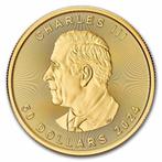 Gouden Canadian Maple Leaf 1 oz 2024, Postzegels en Munten, Munten | Amerika, Goud, Losse munt, Verzenden, Noord-Amerika