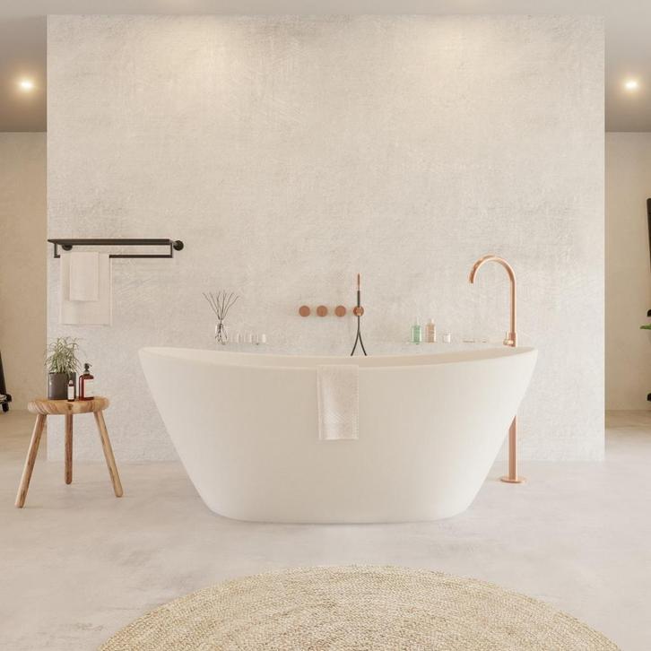 Ligbad Vrijstaand Ideavit Solidseal 163x85x64 cm Solid, Doe-het-zelf en Verbouw, Sanitair, Ophalen of Verzenden