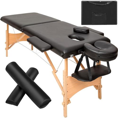 Massagetafel-set Freddi 2 zones met 5 cm matras, rolkussens, Sport en Fitness, Massageproducten, Verzenden