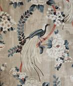 Stof Imperial Garden birds Chinoiserie origineel
