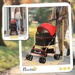 TRUUSK Hondenwagen 2-in-1 - Opvouwbare Hondentrolley - Draag, Dieren en Toebehoren, Verzenden, Nieuw