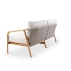 Loungeset Boras | 2.5-zit | naturel | grijze weving | incl.., Verzenden, Nieuw