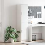 vidaXL buffetkast Wit 35x39x168 cm Gemaakt van Geengineerd, Huis en Inrichting, Kasten | Buffetkasten, Minder dan 50 cm, Verzenden