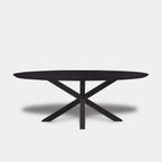 Tafel Ovaal Eikenhout  Matrix Hout  160x90, Nieuw