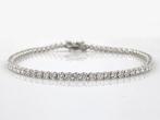 Armband - 14 karaat Witgoud - 4.03ct. tw. Diamant, Sieraden, Tassen en Uiterlijk, Armbanden, Nieuw
