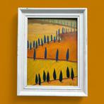 Spanish school (XX) - Cypress fields