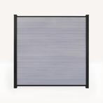 ACTIE - Premium Composiet Schutting Grijs, Tuin en Terras, Schuttingen, Ophalen of Verzenden, Nieuw, Kunststof, 1 tot 2 meter