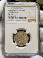 China, Qing-dynastie. Manchurian Xuantong. 20 Cents