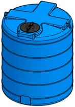 Ldpe Elbi tank vat type cv-10.000 liter, Ø 2300 mm, Verzenden, Nieuw