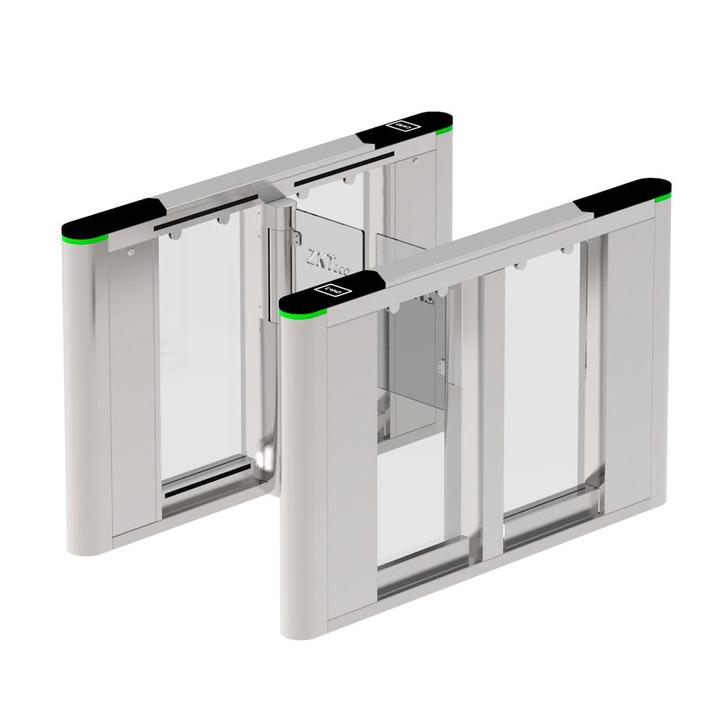 ZKteco Bidirectioneel toegangstourniquet ultradunne palen, Zakelijke goederen, Kantoor en Winkelinrichting | Beveiliging