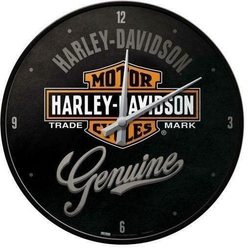 Harley-Davidson Genuine klok, Huis en Inrichting, Woonaccessoires | Klokken, Nieuw, Verzenden