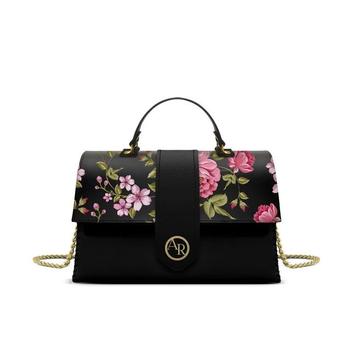 Eco gerecycled leer schouder tas - handvatten en ketting beschikbaar voor biedingen