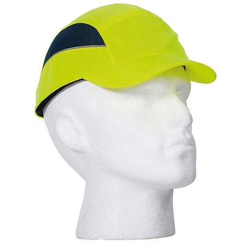 Veiligheidspet Hi-Viz - korte klep geel, Tuin en Terras, Werkkleding, Verzenden